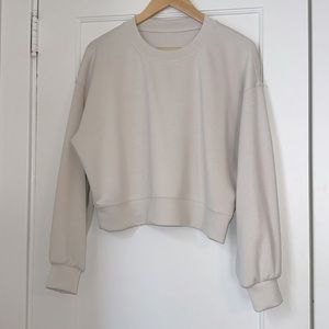 Lululemon Perfectly Oversized Cropped Crew
